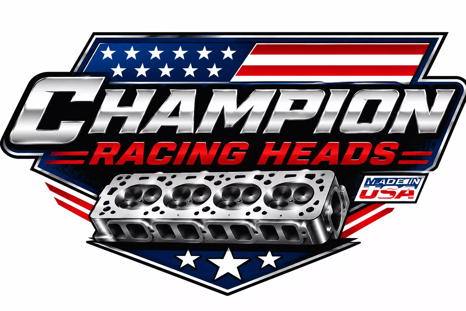 CHAMPION ALUMINUM RACING HEADS