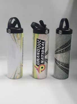 Grand National (Side View) 20oz Water Bottle Tumbler