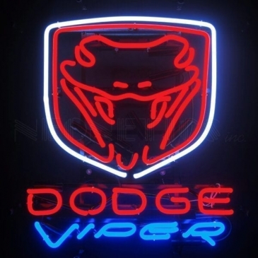 DODGE VIPER NEON SIGN #8626