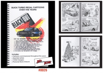 BUICK TURBO REGAL CARTOONS OVER THE YEARS BOOKLET