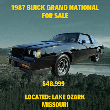 1987 Grand National - For Sale