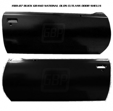 DRIVER And PASSENGER SIDE REPLACEMENT DOOR SHELLS