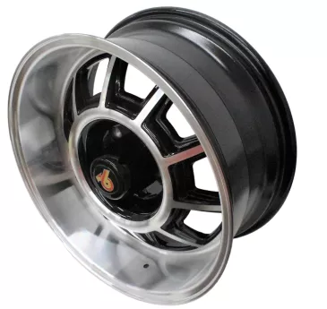 REPRODUCTION GRAND NATIONAL 15 X 8 Wheel, 1 Turbo 6 Center Cap, 5 Correct Lug Nuts, And 1 Chrome-plated Valve Stem