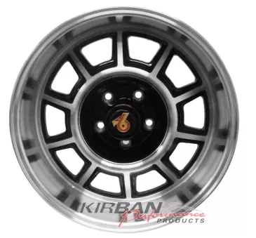 REPRODUCTION GRAND NATIONAL 15 X 8 Wheel, 1 Turbo 6 Center Cap, 5 Correct Lug Nuts, And 1 Chrome-plated Valve Stem