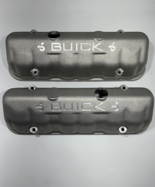 1984-1987 Buick Turbo Regal Mahle Low Profile V6 Satin Valve Cover + Gaskets + Hardware