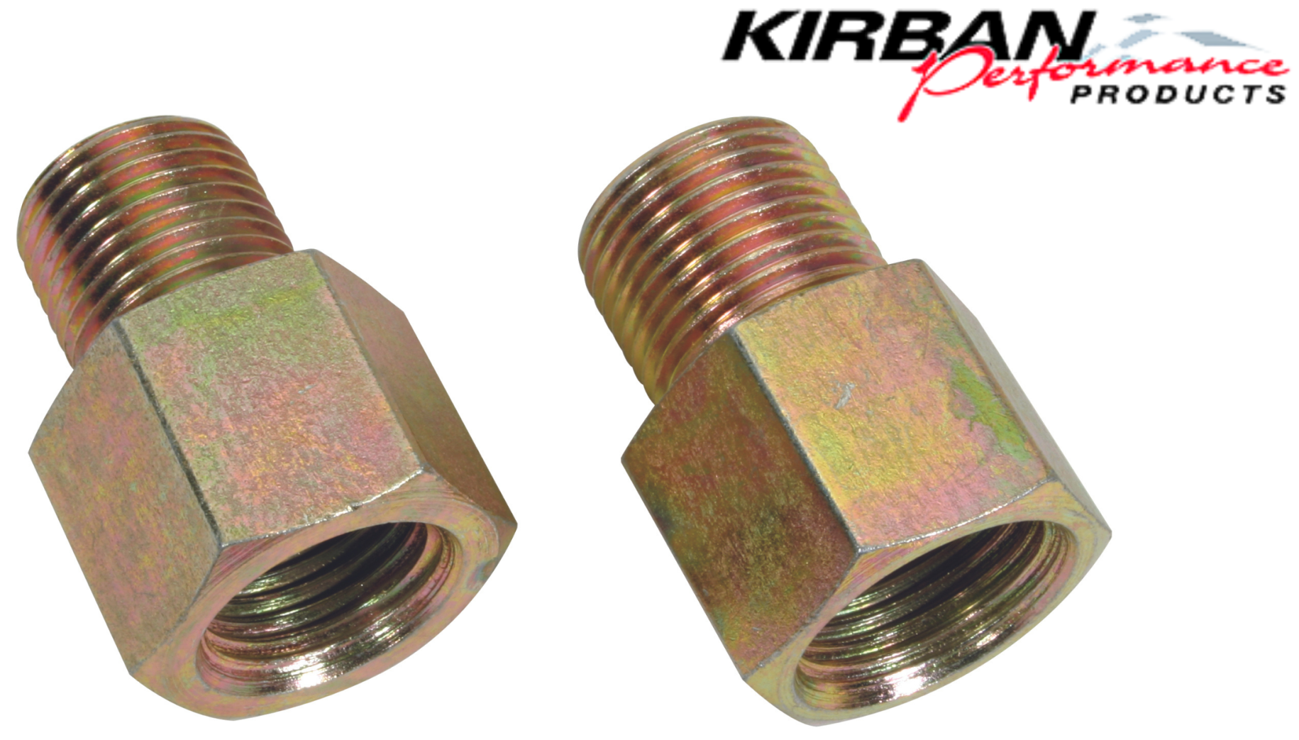 thumbnail interactive-video image 1 of Mrsovax GM Power Steering Adapter Fitting – Inverted Flare To O-Ring – 2PCS – Zinc Plated 1 of 4