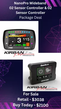 Combo Deal - FuelTech FT600 EFI System ECU & NanoPRO Wideband O2 Sensor Controller