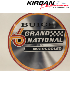Buick Turbo 6 Grand National Intercooled Garage Sign