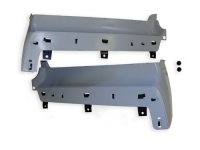 Reproduction GM-style FRONT BUMPER FILLER PANELS (2) #7438