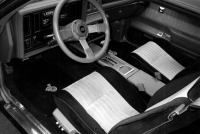 GM Licensed - BLACK FRONT EMBROIDERED Turbo-Six FLOOR MATS