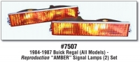 Reproduction AMBER Signal Lamps Set #7507