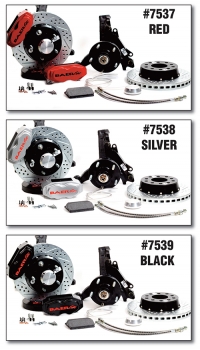 BAER SS4+ FRONT BRAKES AND SPINDLES UPGRADE SYSTEM #7537 #7538 #7539