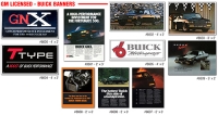 GM Licensed - GNX - A HIGH-PERFORMANCE INVESTMENT FOR THE FORTUNATE 547  2' X 4' BLACK VINYL BANNER
