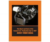 GM Licensed - BUICK 3.8 SFI TURBO ENGINE - 2' W X 3 'H Vinyl Banner