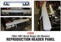 REPRODUCTION HEADER PANEL #7929