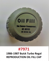 Reproduction Oil Fill Cap #7971
