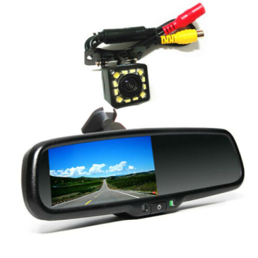 Factory Style 4.3" LCD Reversing Dimming Car Rear View Mirror