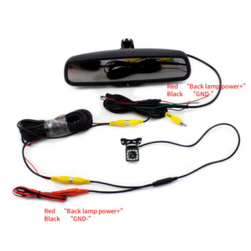 Factory Style 4.3" LCD Reversing Dimming Car Rear View Mirror